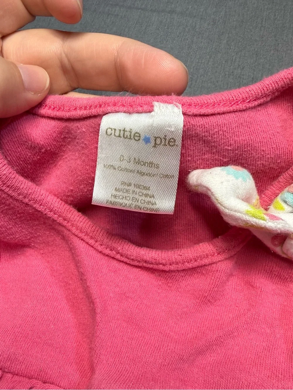 Cutie Pie Pink Ruffle Tank Top with Bow Accent